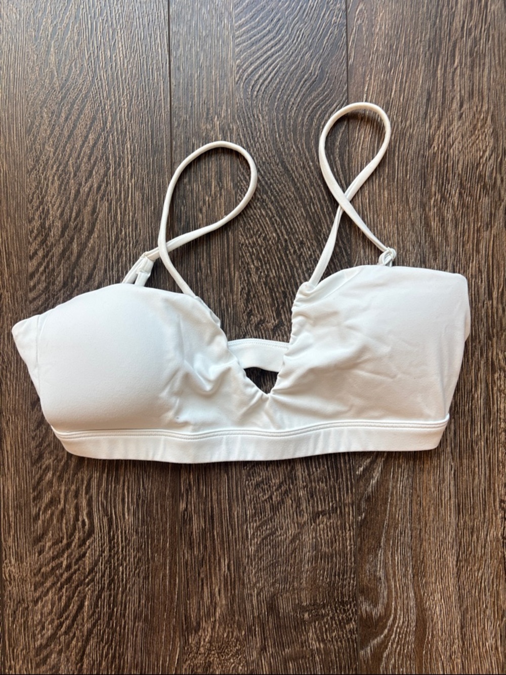 White Padded Strappy Sports Bra - Women Intimates & Sleepwear
